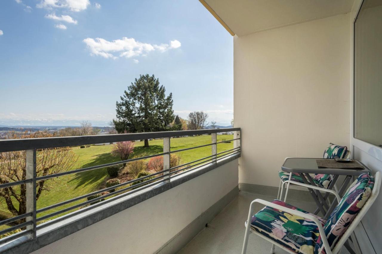 Appartment Panoramablick Oberteuringen Kültér fotó