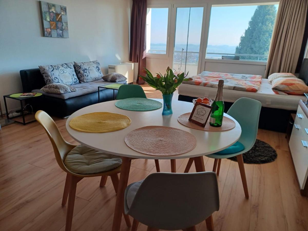 Appartment Panoramablick Oberteuringen Kültér fotó